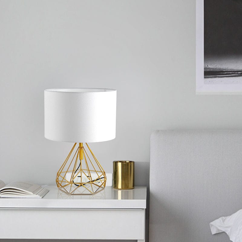 Lampe de Chevet Base Métal Doré