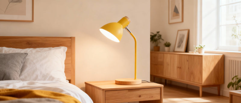 Lampe de Chevet Jaune