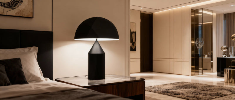 Lampe de Chevet Noir