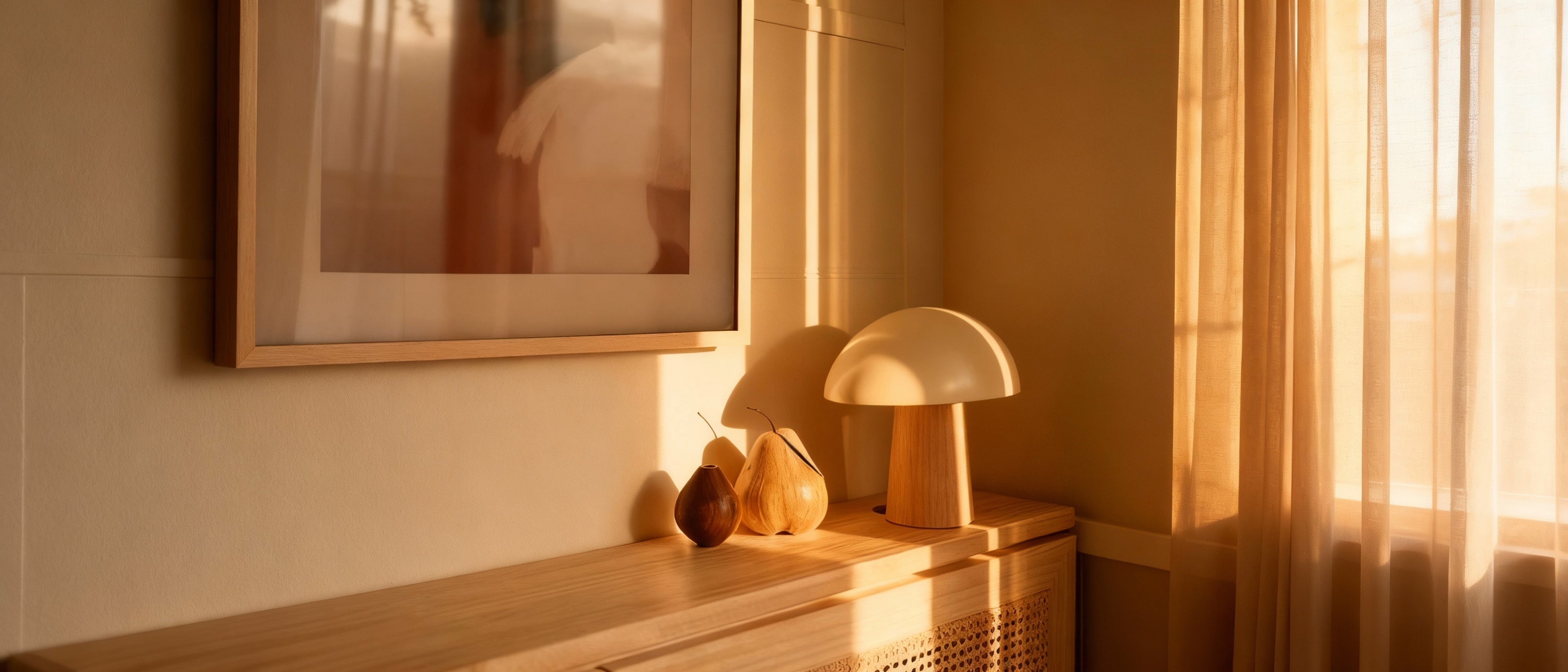 Lampe de Chevet Bois