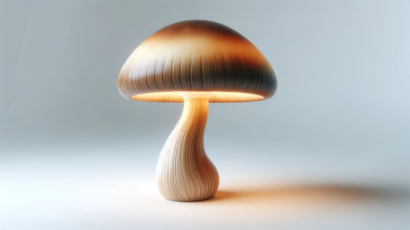 Lampe de Chevet Champignon