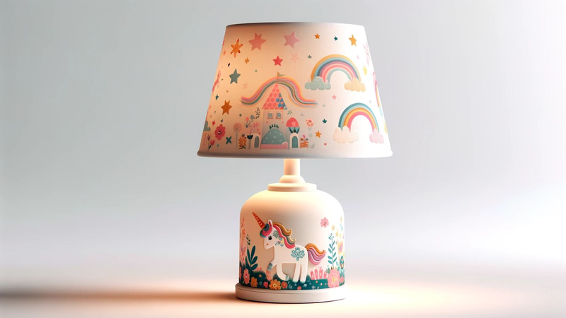 Lampe de Chevet Fille