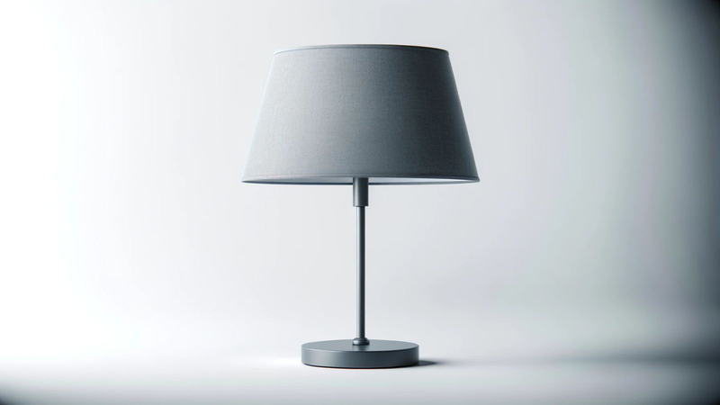 Lampe de Chevet Grise