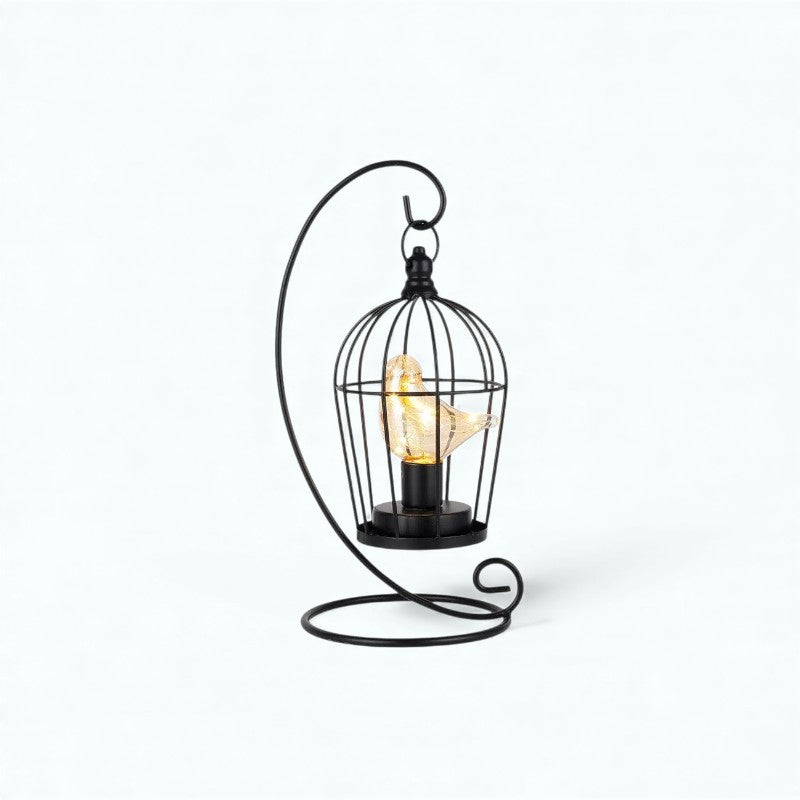 Lampe De Chevet Cage Oiseau