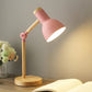 Lampe de chevet Bois et Rose Rose