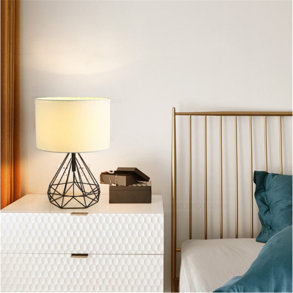 Lampe de Chevet Filaire Noir
